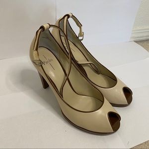 Paolo Open Toe Heels